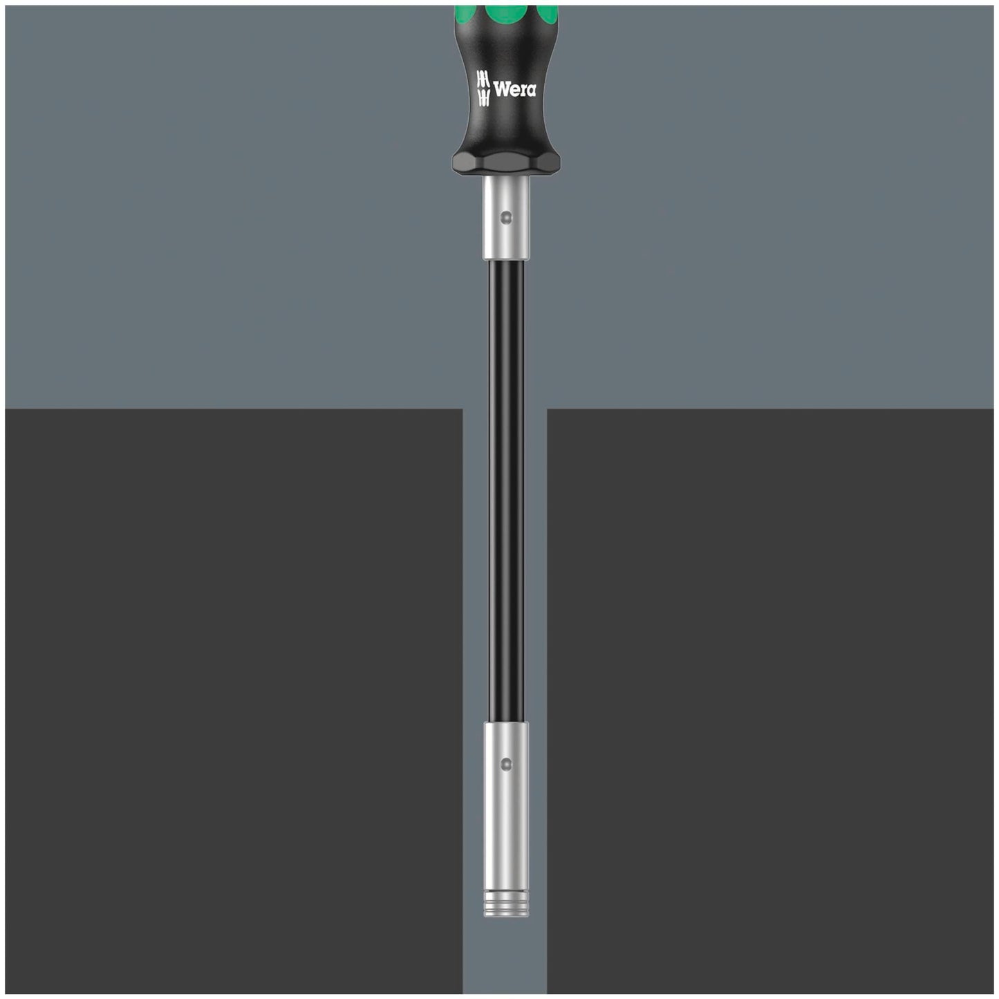 Wera 393 S Bit Holder extra slim with flexible shaft