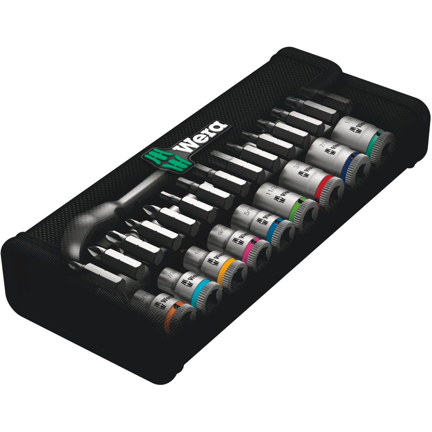 Wera 8100 SA 11 Zyklop 1/4 Ratchet switch lever imperial