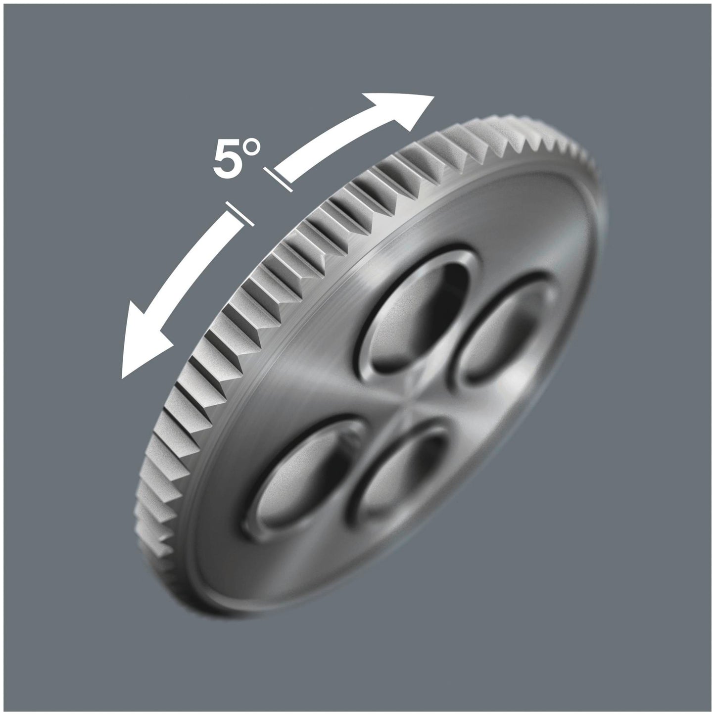 Wera 8100 SB 4 Zyklop Speed Ratchet Set, 3/8 imperial