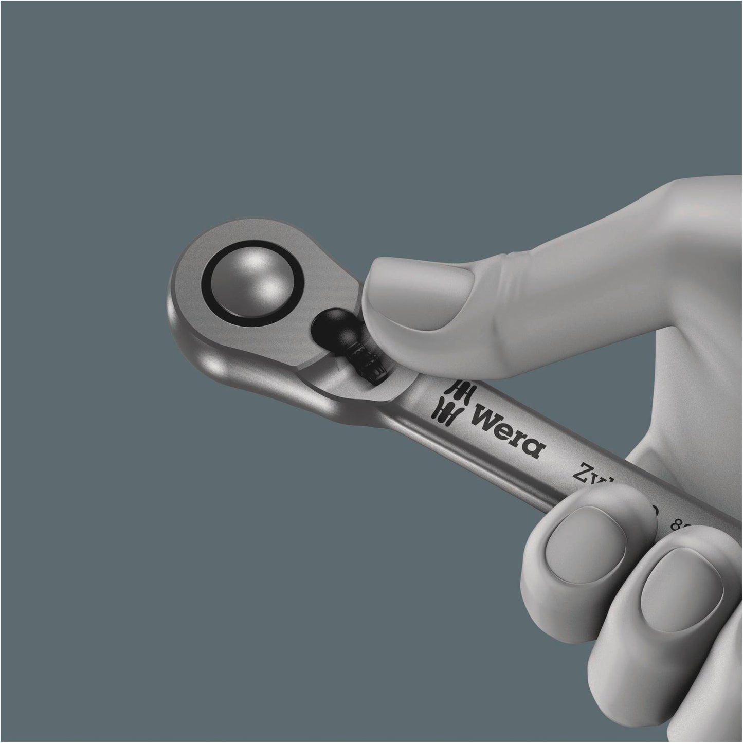 Wera 8100 SC 11 Zyklop Ratchet Switch Lever 1/2 Drive imperial