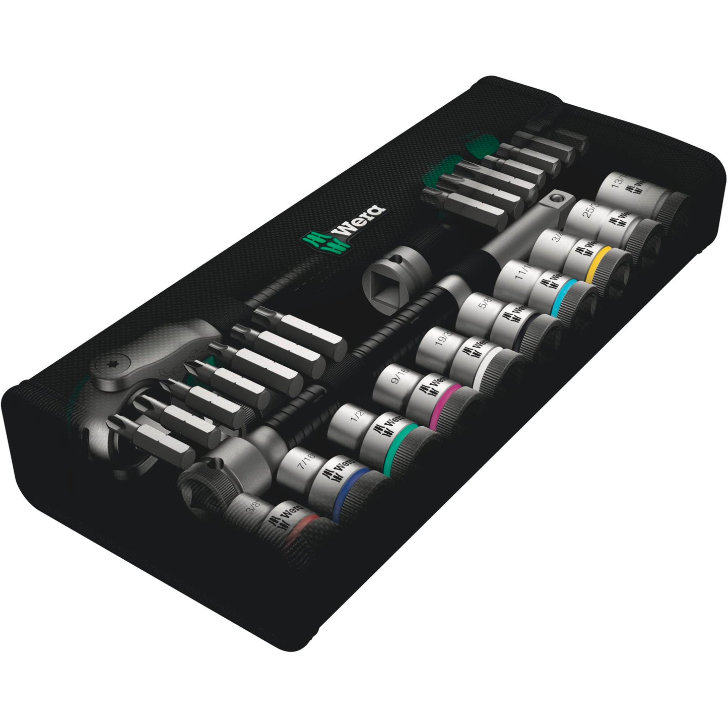Wera 8100 SC 9 Zyklop Speed- Ratchet Set 1/2 Drive imperial
