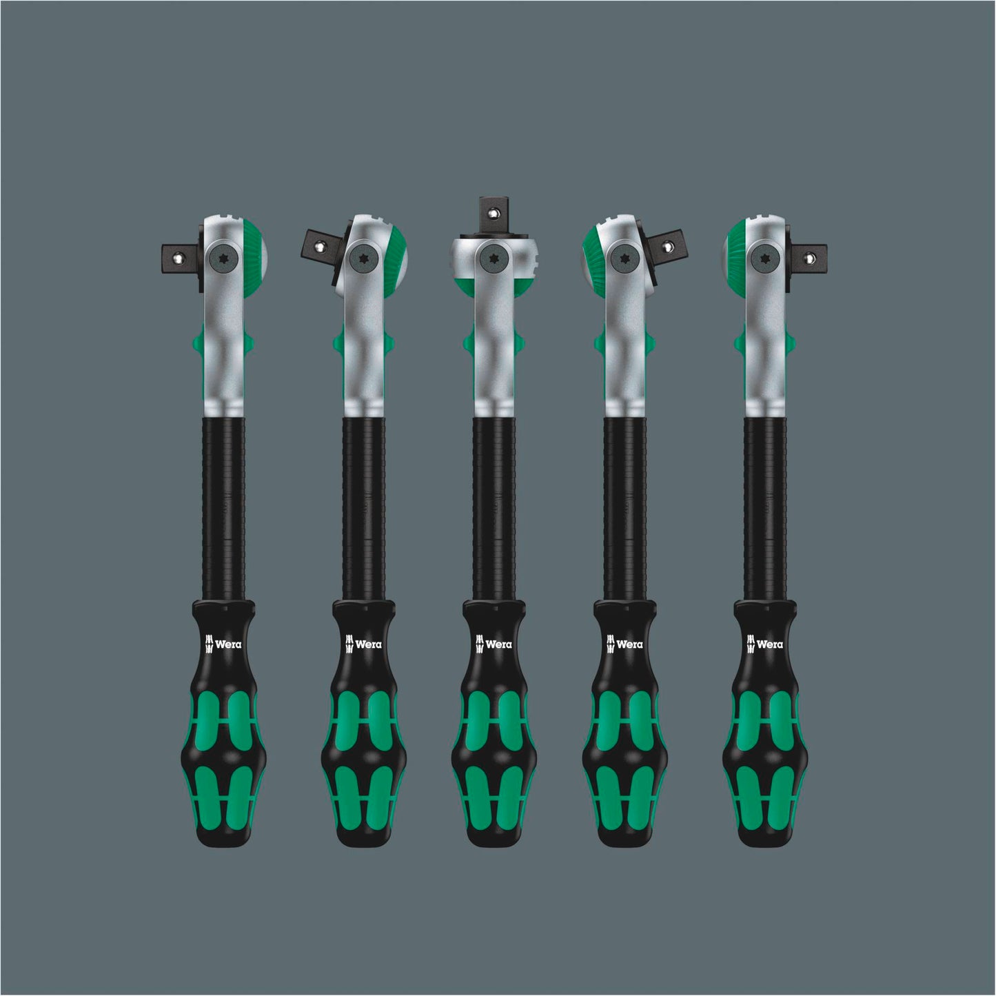 Wera 8100 SC 9 Zyklop Speed- Ratchet Set 1/2 Drive imperial