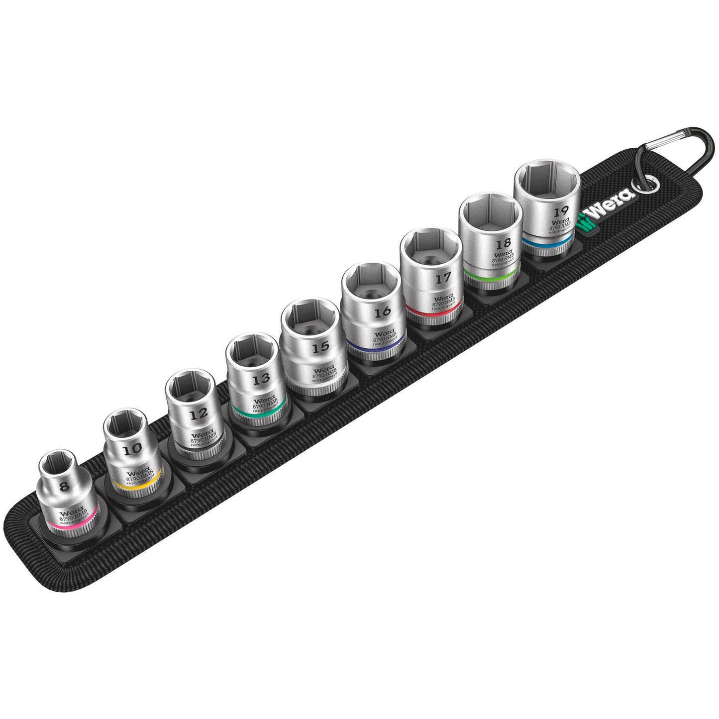 Wera Belt B 4 Zyklop Socket Set 3/8 Drive
