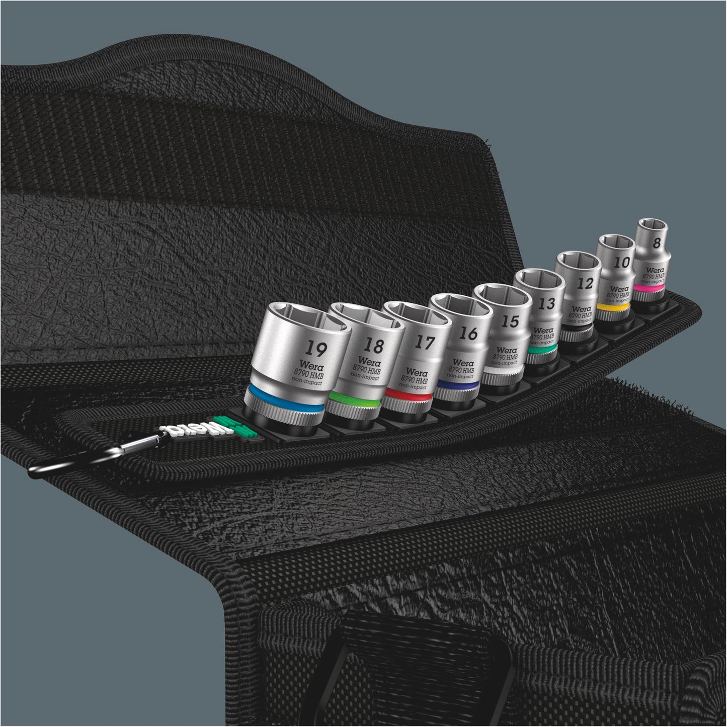 Wera Belt B 4 Zyklop Socket Set 3/8 Drive