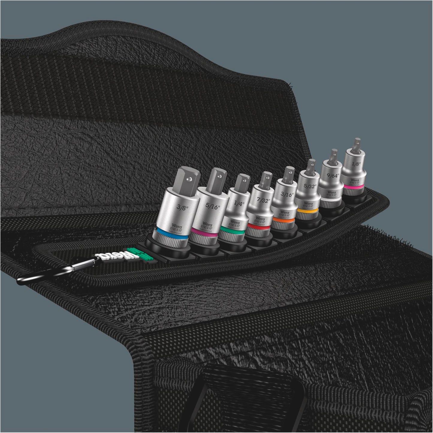 Wera BeltB Imperial 1 Zyklop In- Hex-Plus Socket holding f. 3/8
