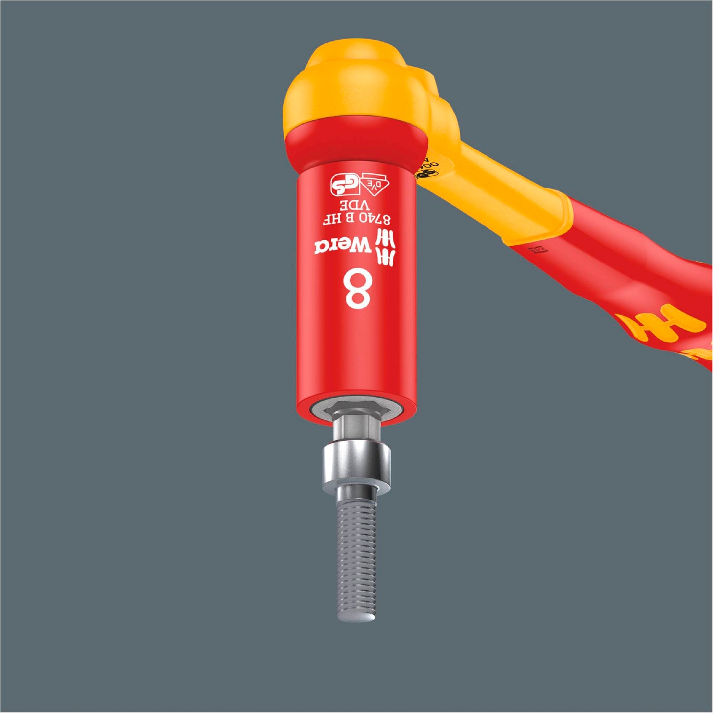 Wera BeltB VDE 1 Zyklop TORX Bit Socket hexagonal holding f. 3/8