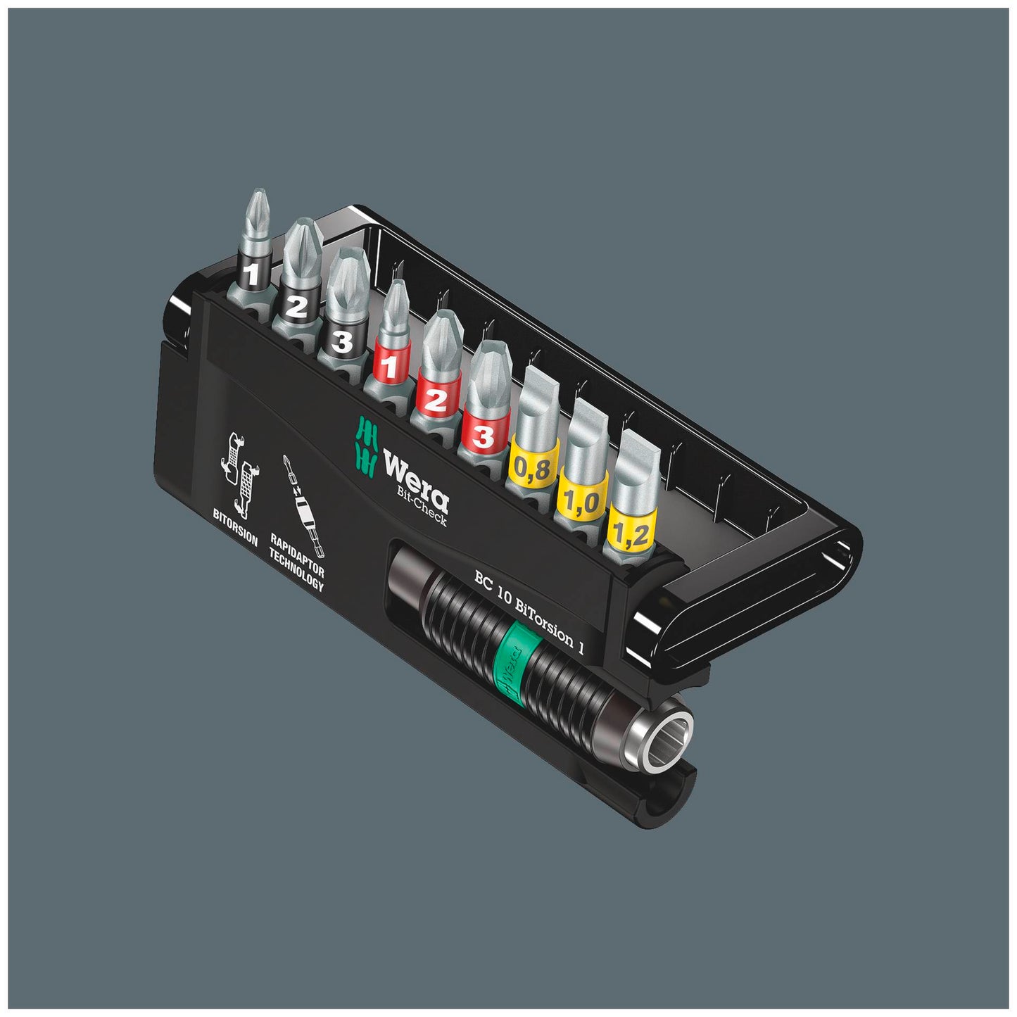 Wera Bit-Check 10 BiTorsion 1
