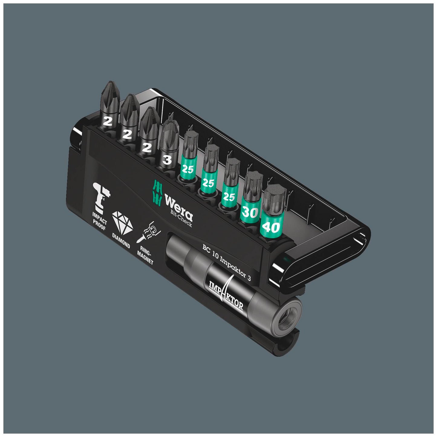 Wera Bit-Check 10 Impaktor 3