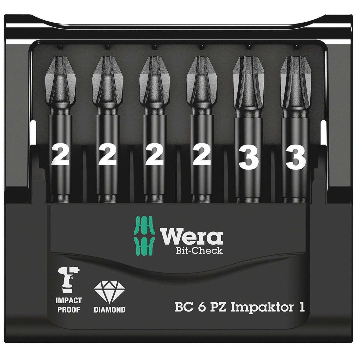 Wera Bit-Check 6 PZ Impaktor 1