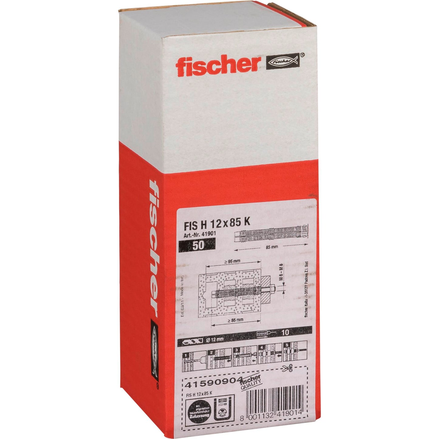 Fischer Injections Anchor Sleeve FIS H 12x85 K 50 pcs.