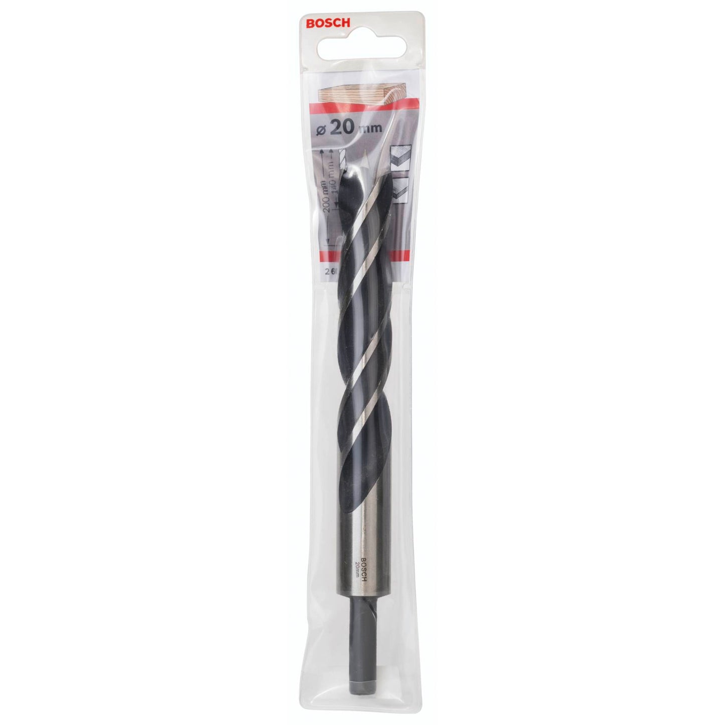 Bosch 1 Brad Point Drill Bit 20x140x200