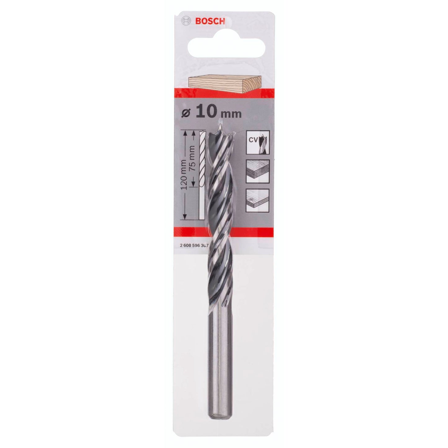 Bosch 1 Wood Drill Bit 10x80x120