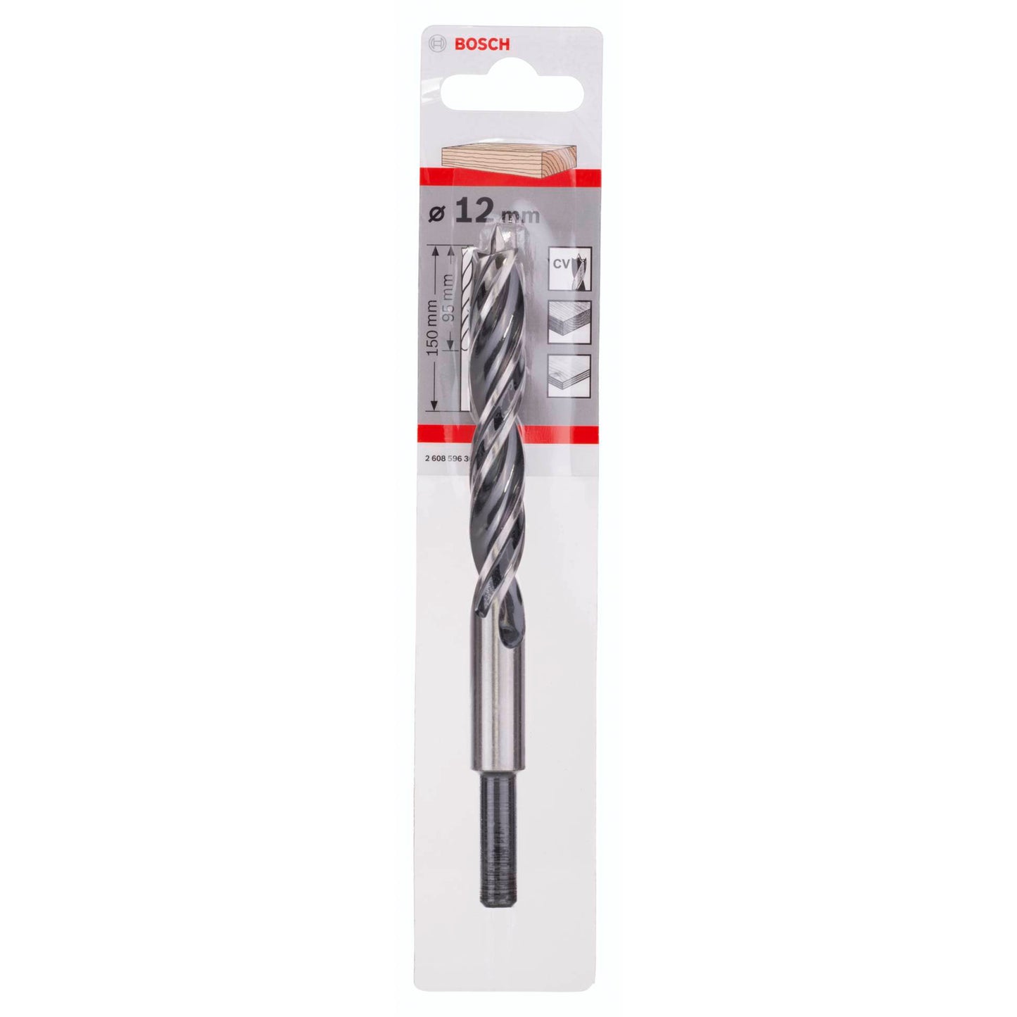 Bosch 1 Wood Drill Bit 12x96x151