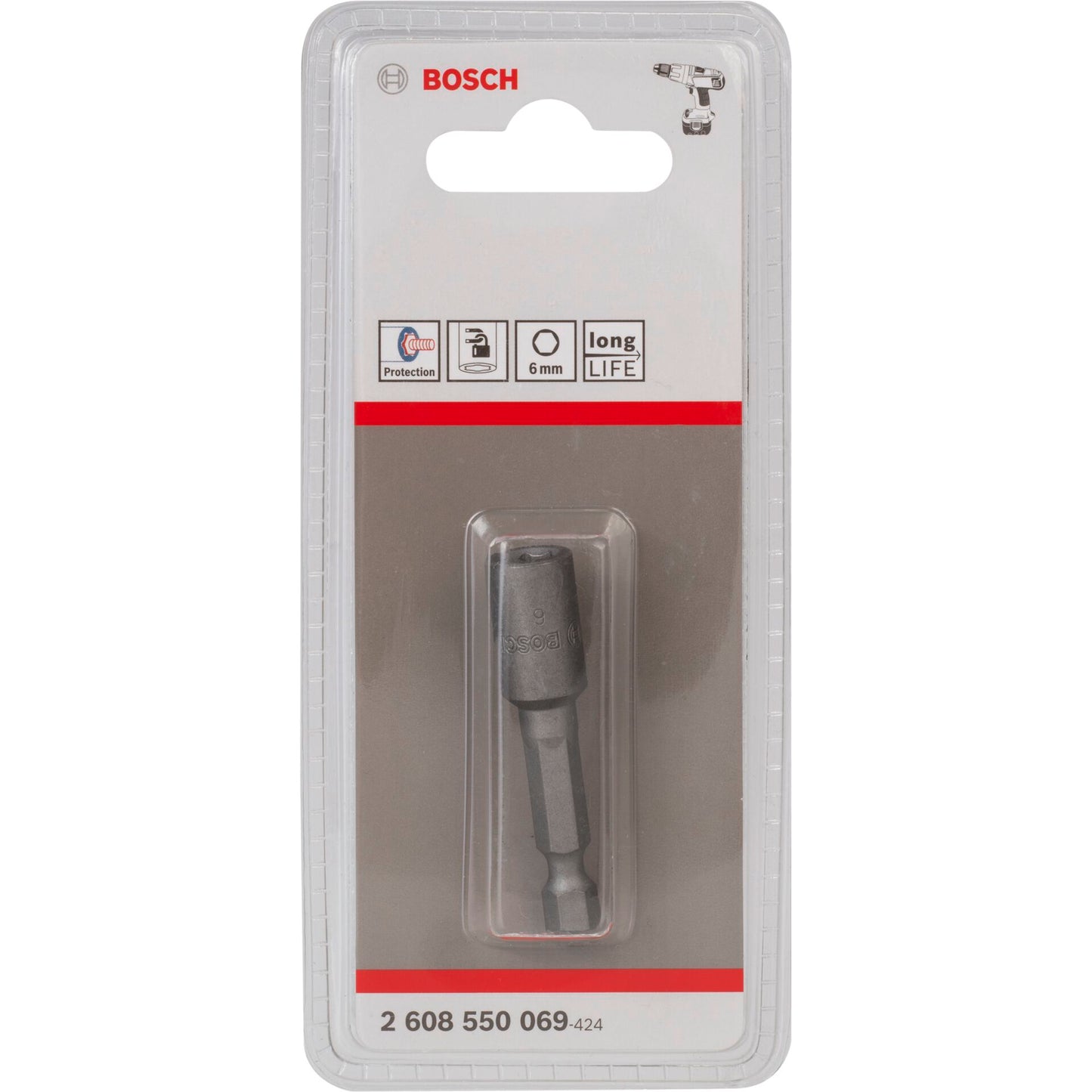 Bosch Extra Hard Nutsetter 50mm SW 6,0 with Magnet