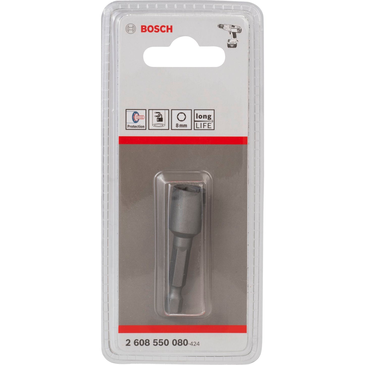 Bosch Extra Hard Nutsetter 50mm SW 8,0 with Magnet
