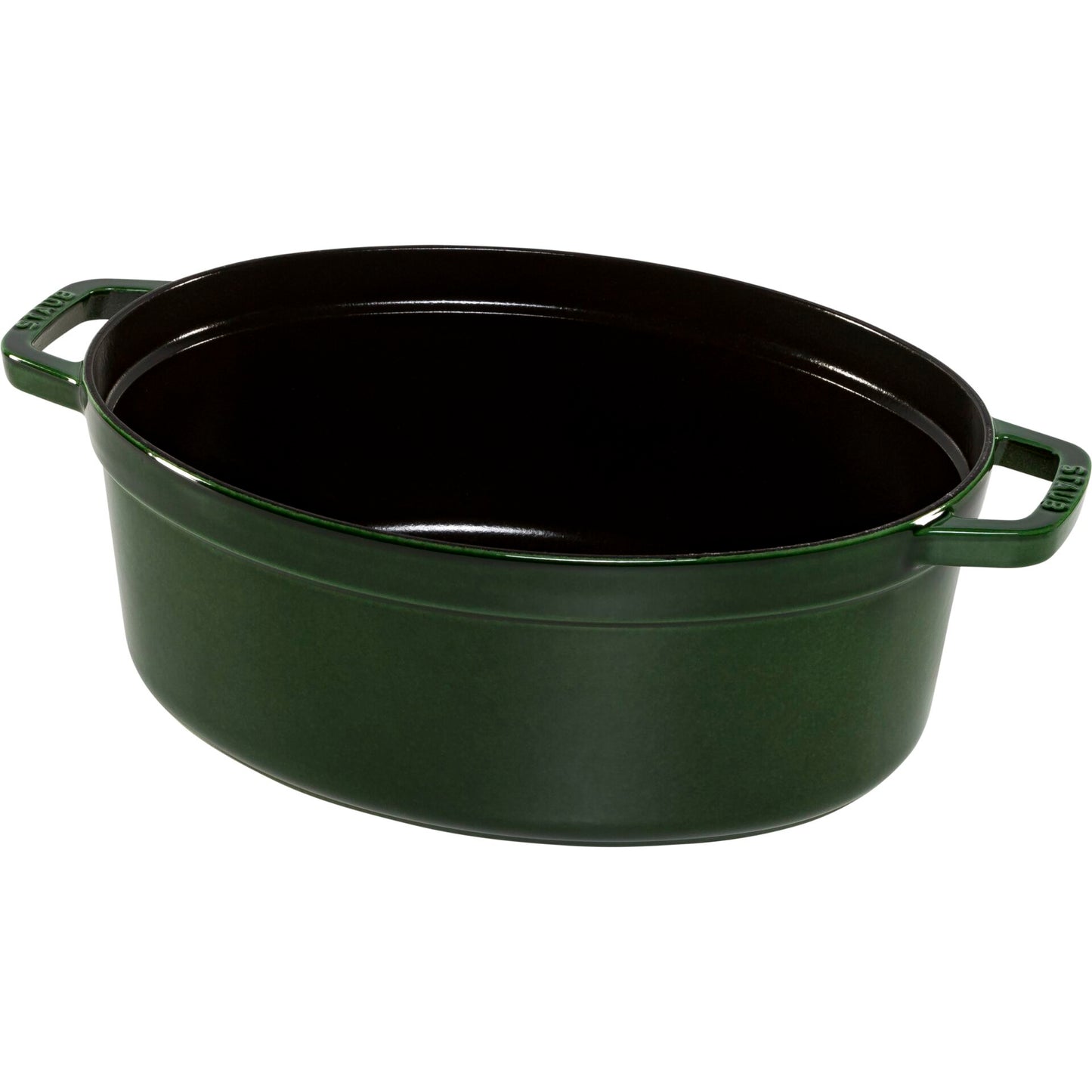 Staub La Cocotte 33cm oval, Basil green, Cast Iron