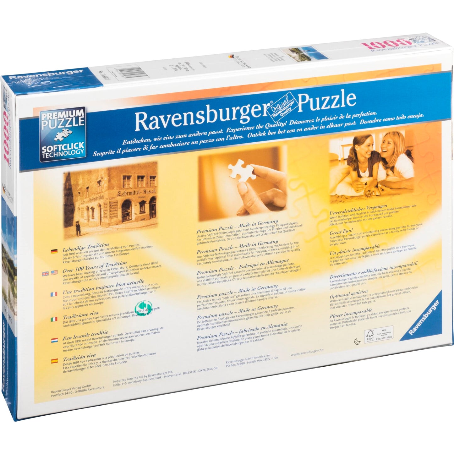 Ravensburger Sylt 1000 Pieces Puzzle