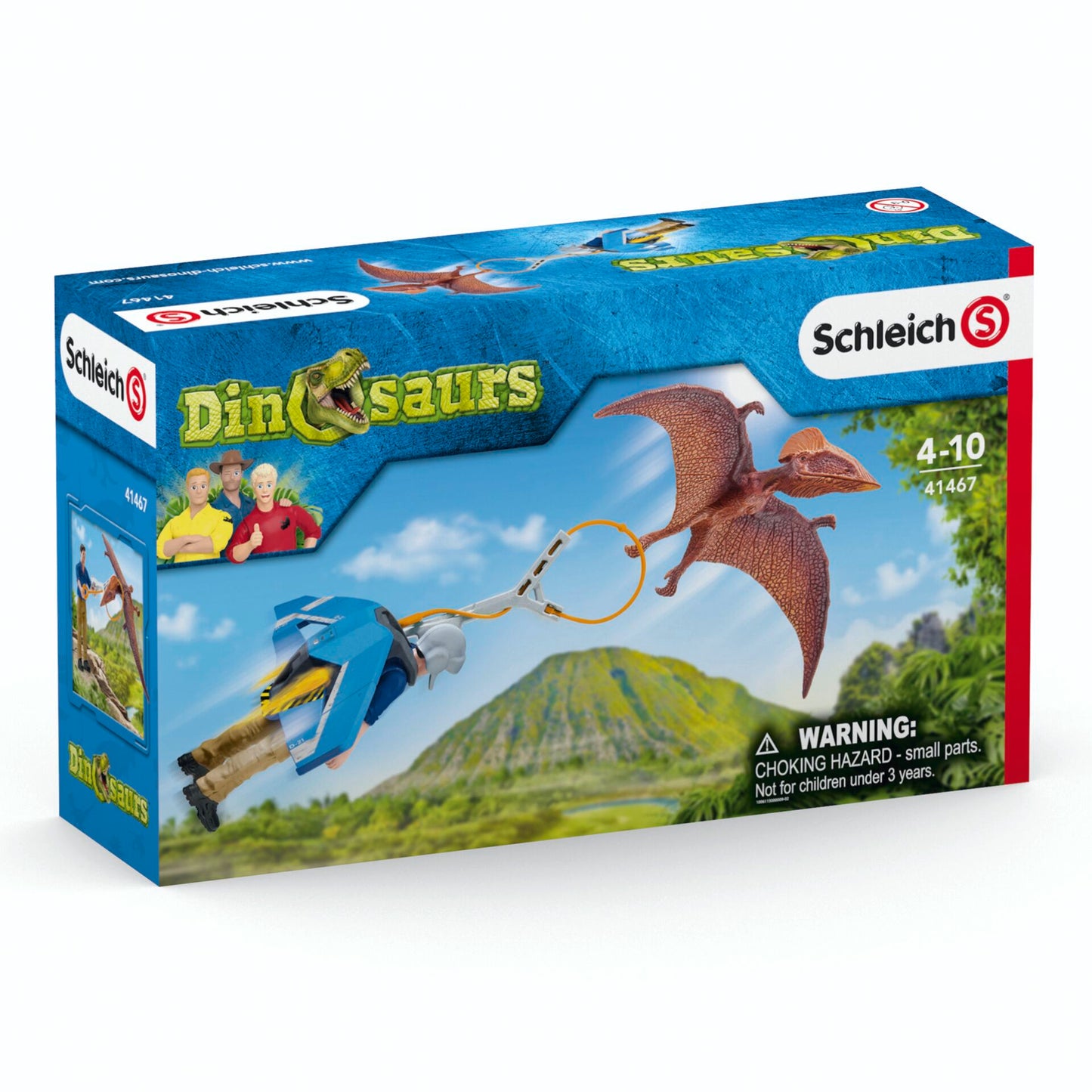 Schleich Dinosaurs 41467 Jetpack Chase