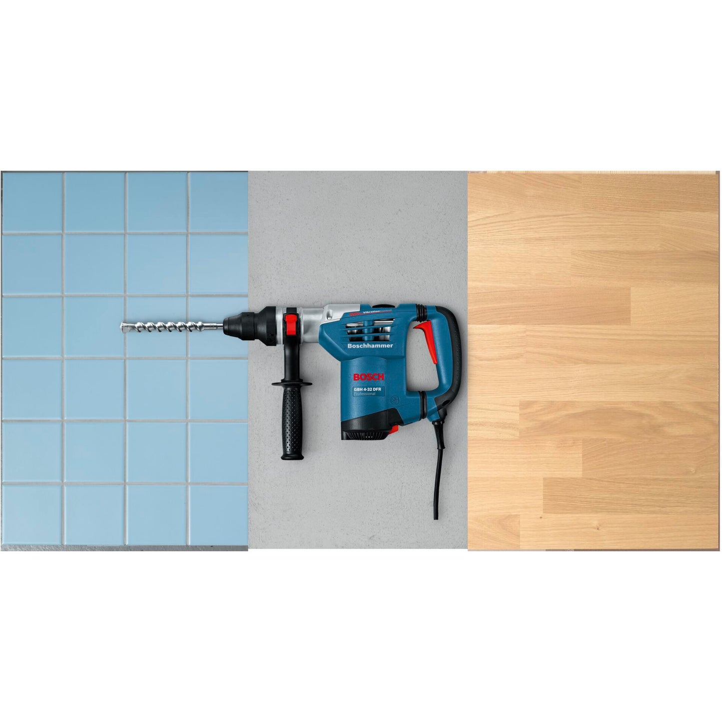 Bosch GBH 4-32 DFR Drill Hammer Set + SSBF Case