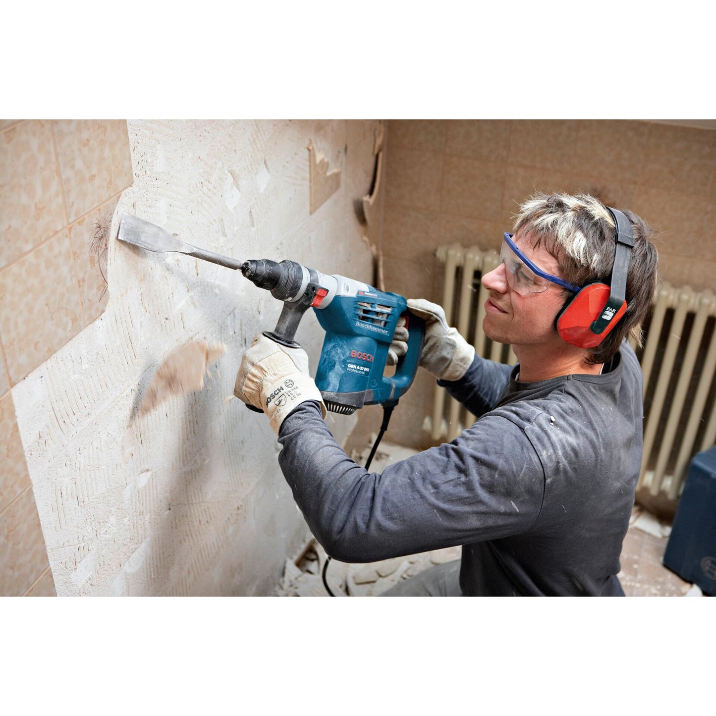Bosch GBH 4-32 DFR Drill Hammer Set + SSBF Case
