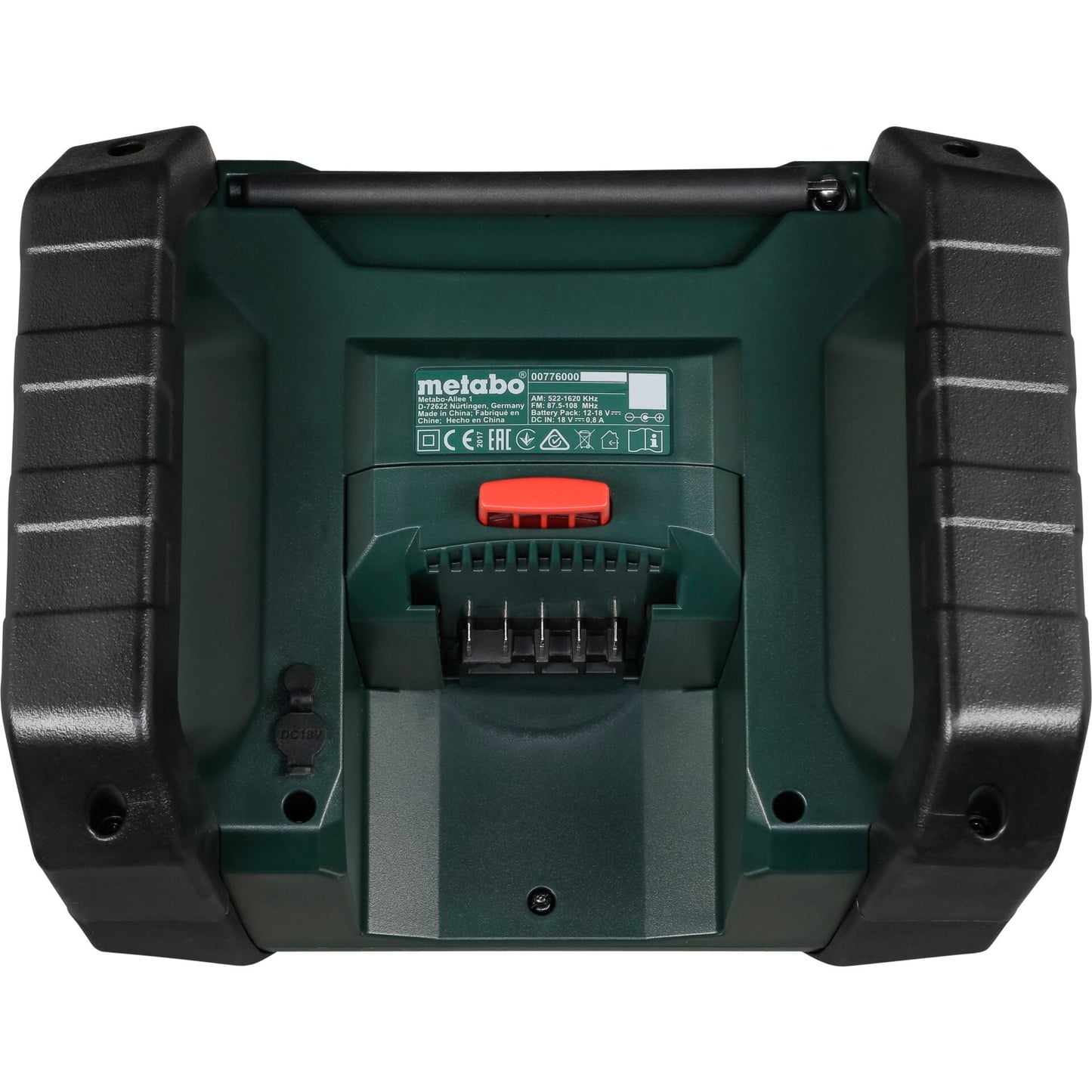 Metabo R 12-18 BT cordless construction site radio