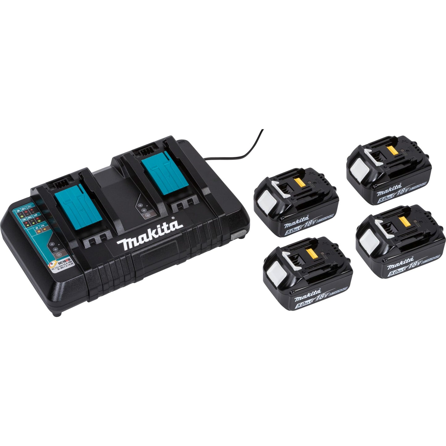 Makita DLM533PT4 cordless lawn mower