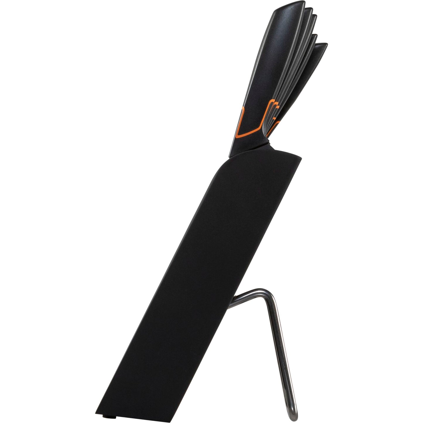 Fiskars kitchen knife Edge Black Stone Set 5 Knives