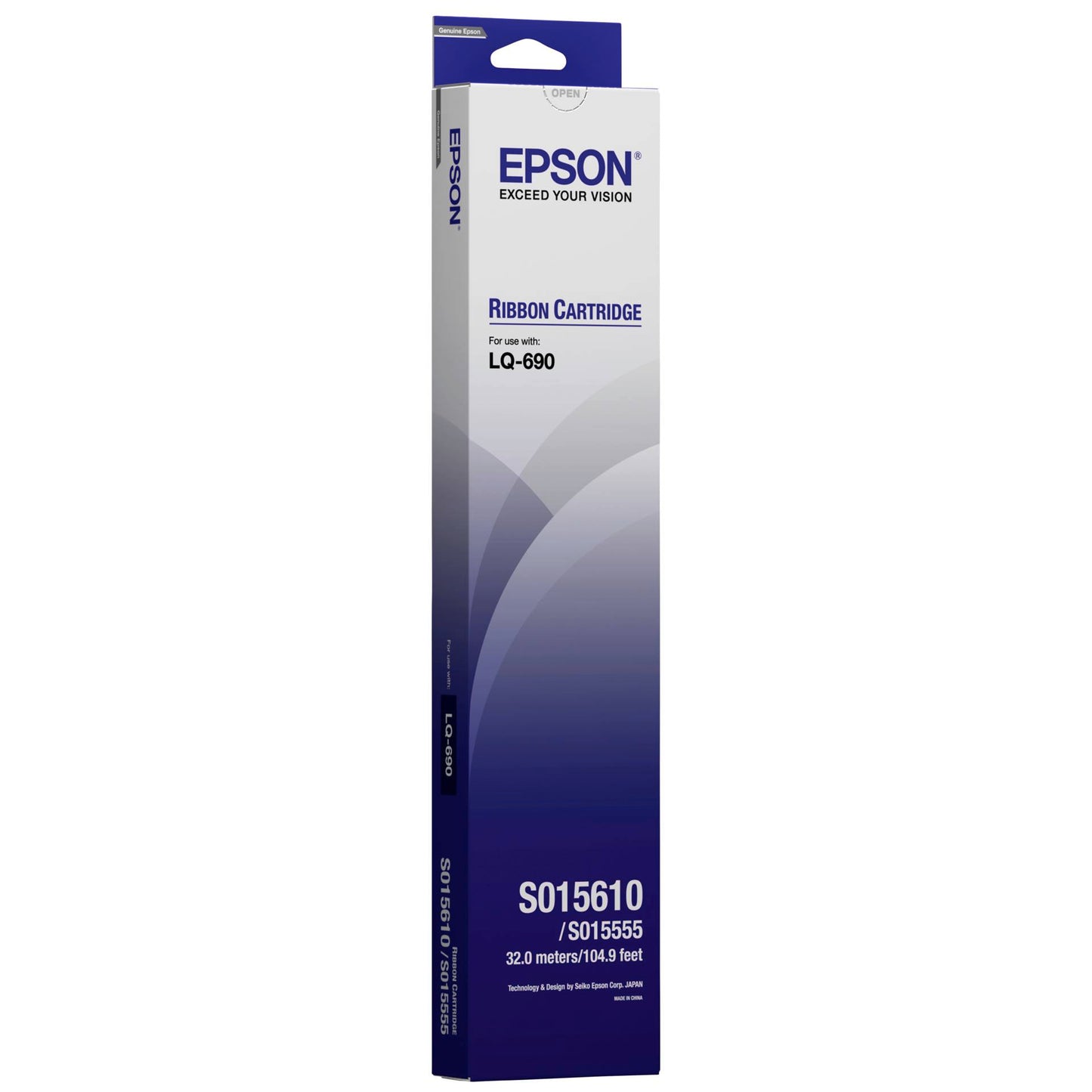 Epson ribbon black S 015610