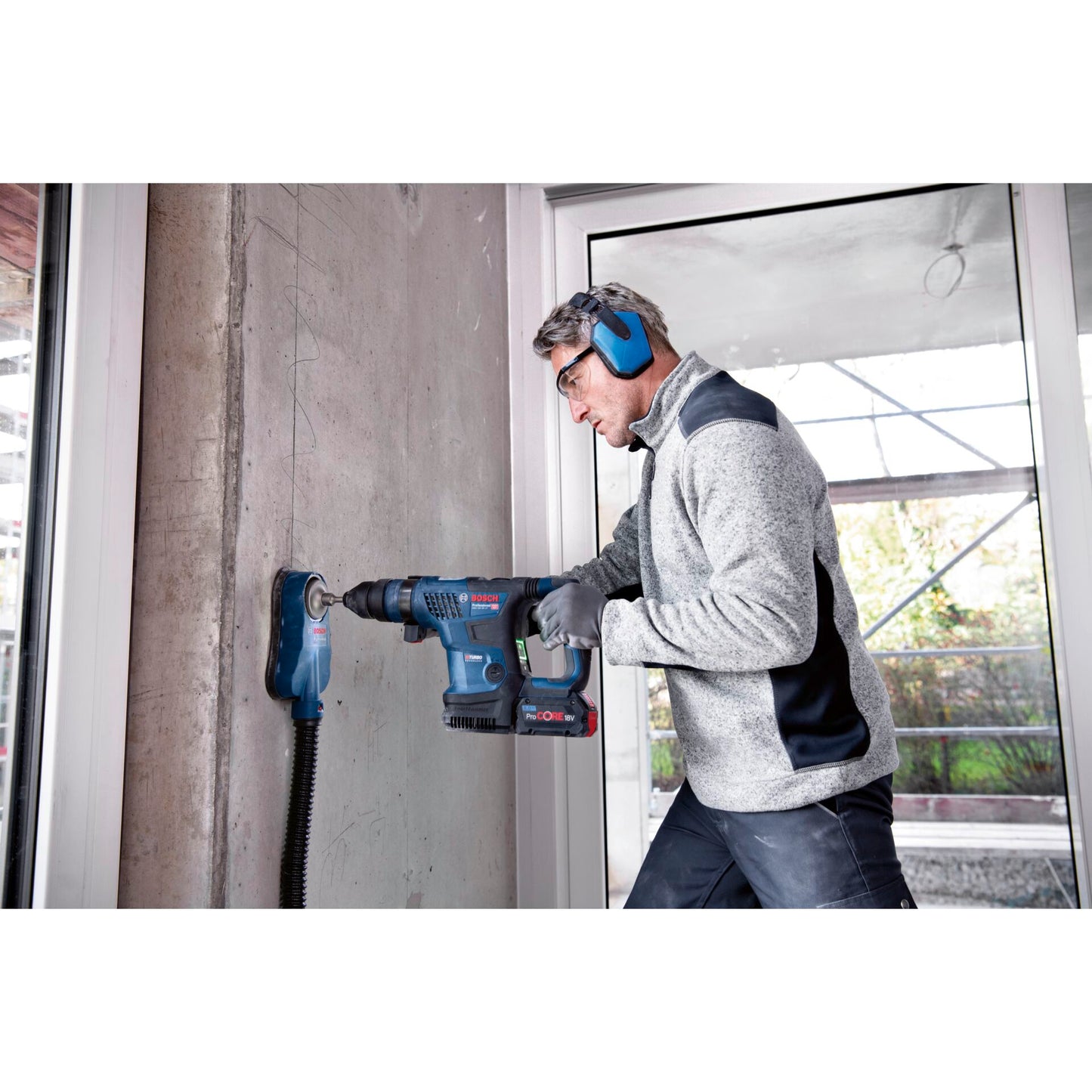 Bosch GBH 18V-34 CF Kit Case Cordless Combi Drill