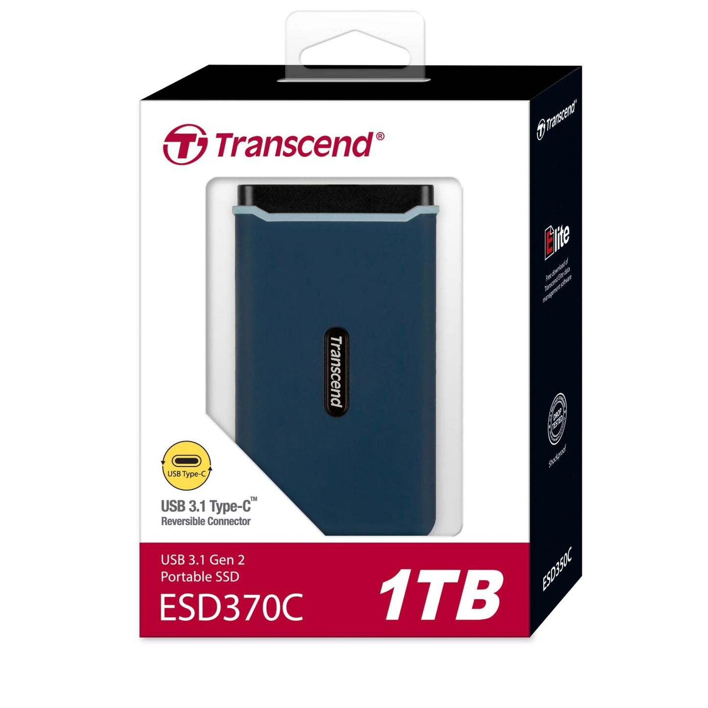 Transcend SSD ESD370C 1TB USB-C USB 3.1 Gen 2