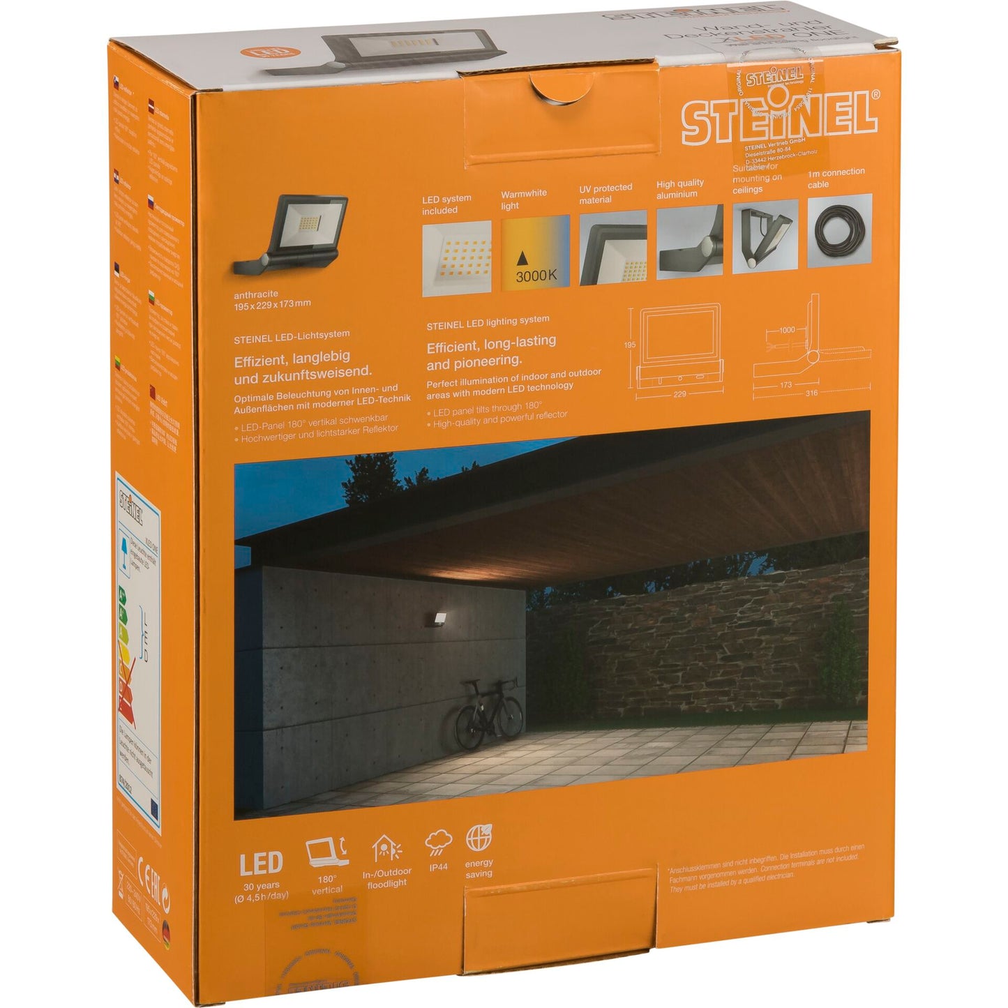 Steinel XLED ONE ANT LED spotlight