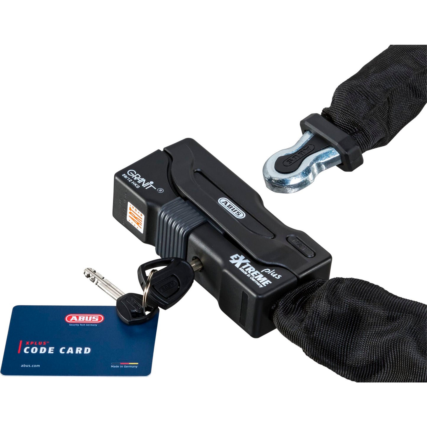 ABUS GRANIT Extreme Plus 59/12HKS140 black