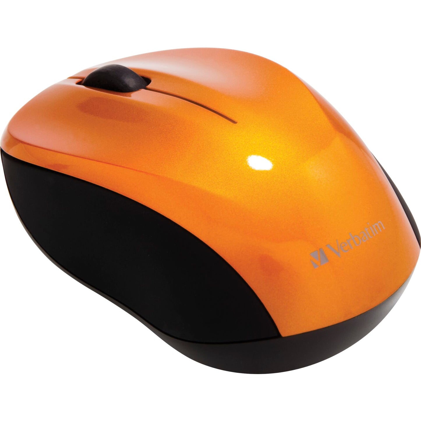 Verbatim Go Nano Wireless Mouse Volcanic Orange 49045