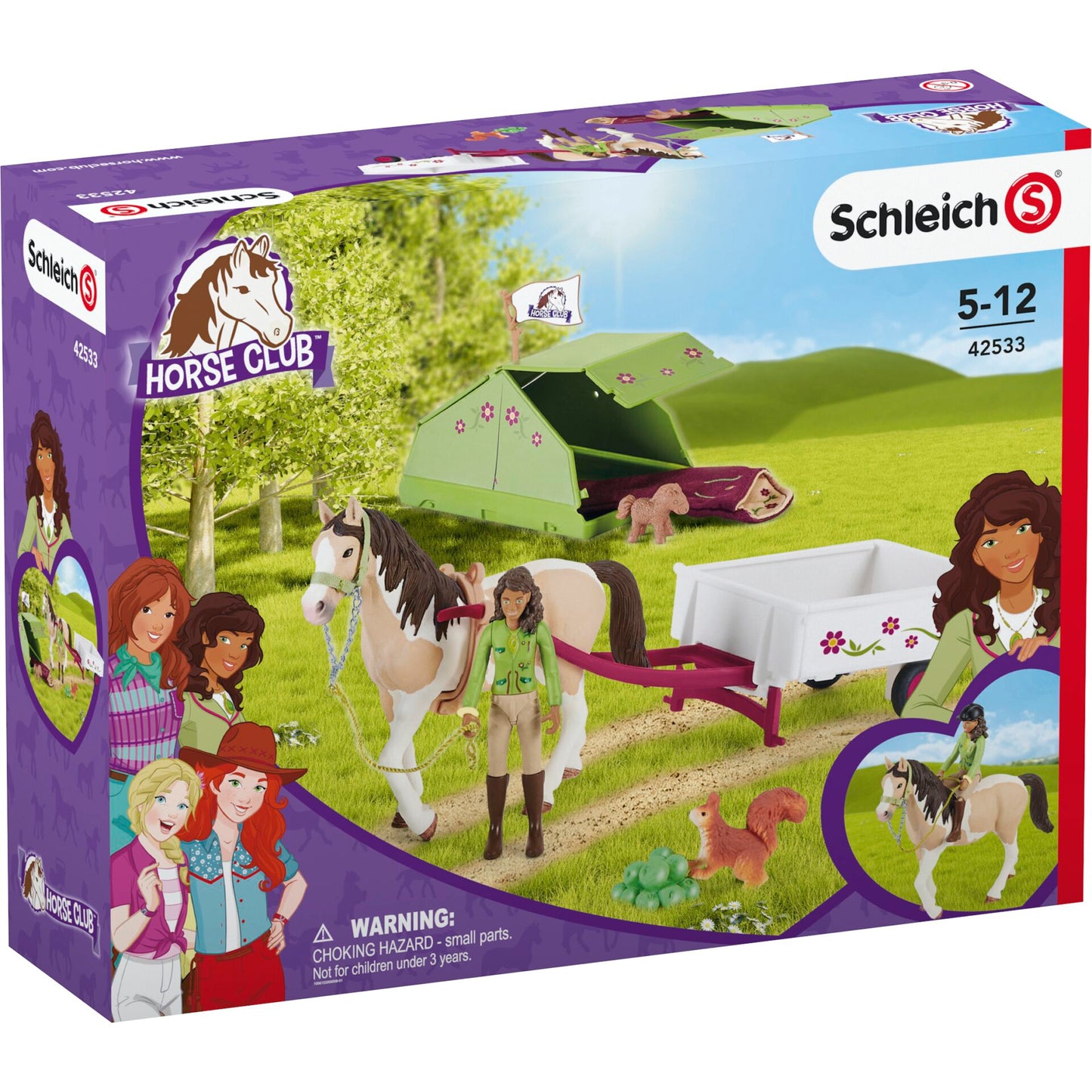 Schleich Horse Club 42533 Sarah's Camping Adventure