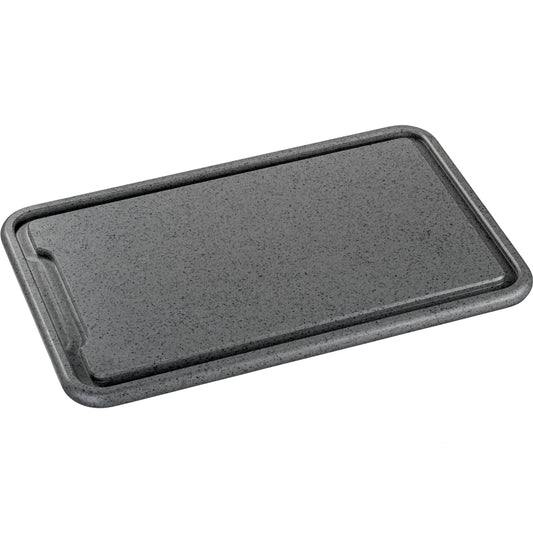Zassenhaus Carving Board Plastic Dark Grey 36x23x1,5cm