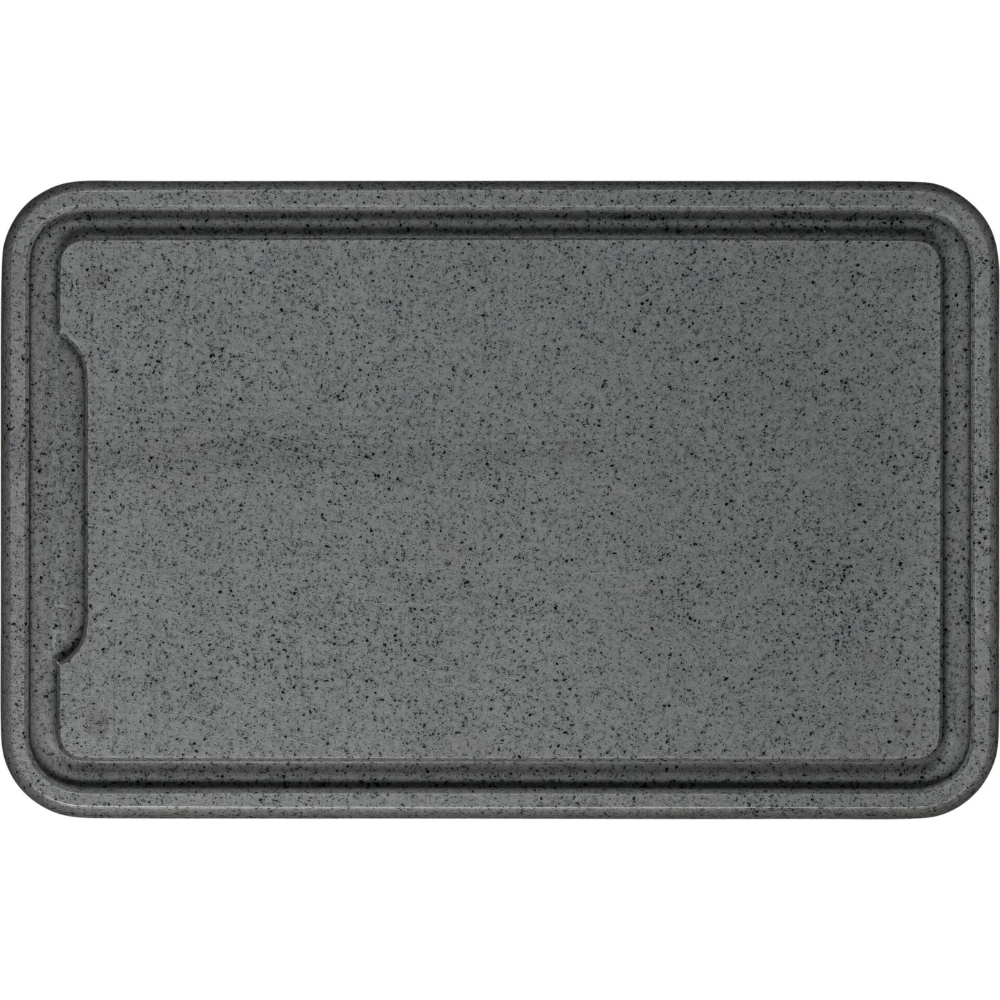 Zassenhaus Carving Board Plastic Dark Grey 36x23x1,5cm