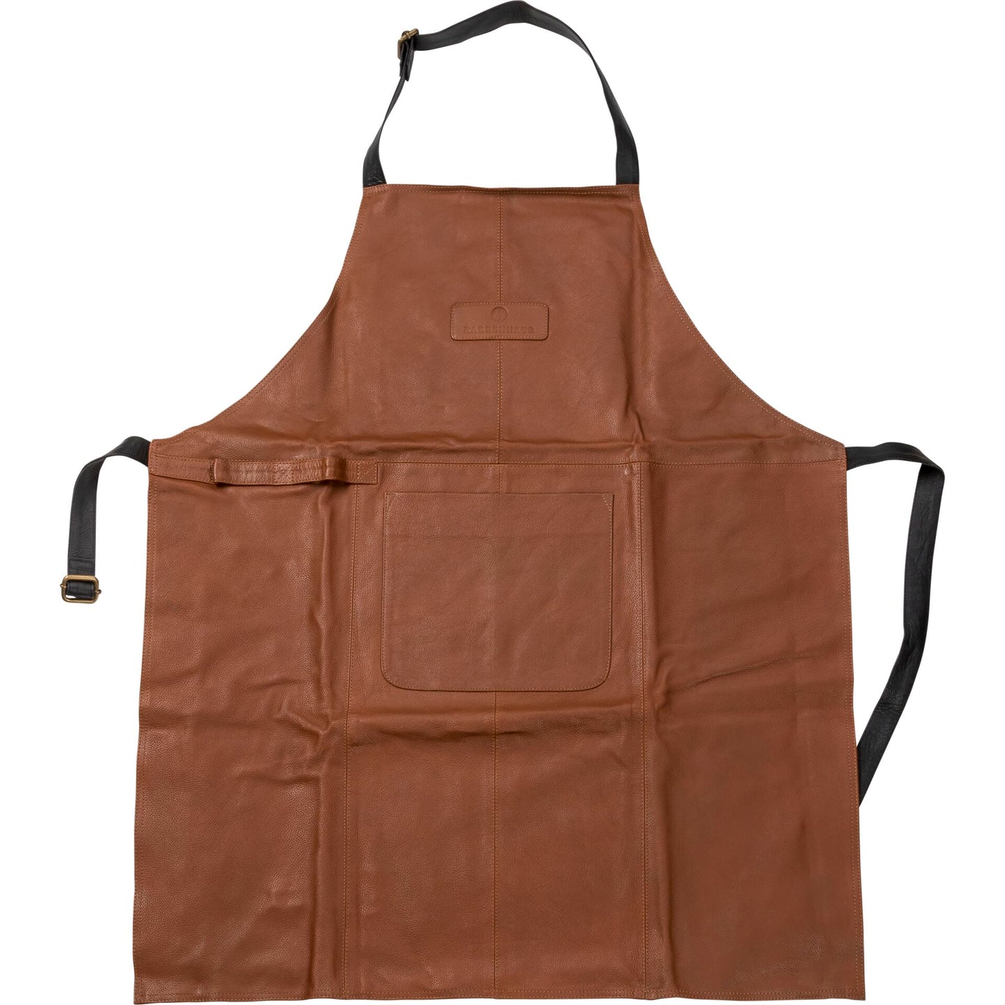 Zassenhaus Bib Apron cognac Cowhide Leather