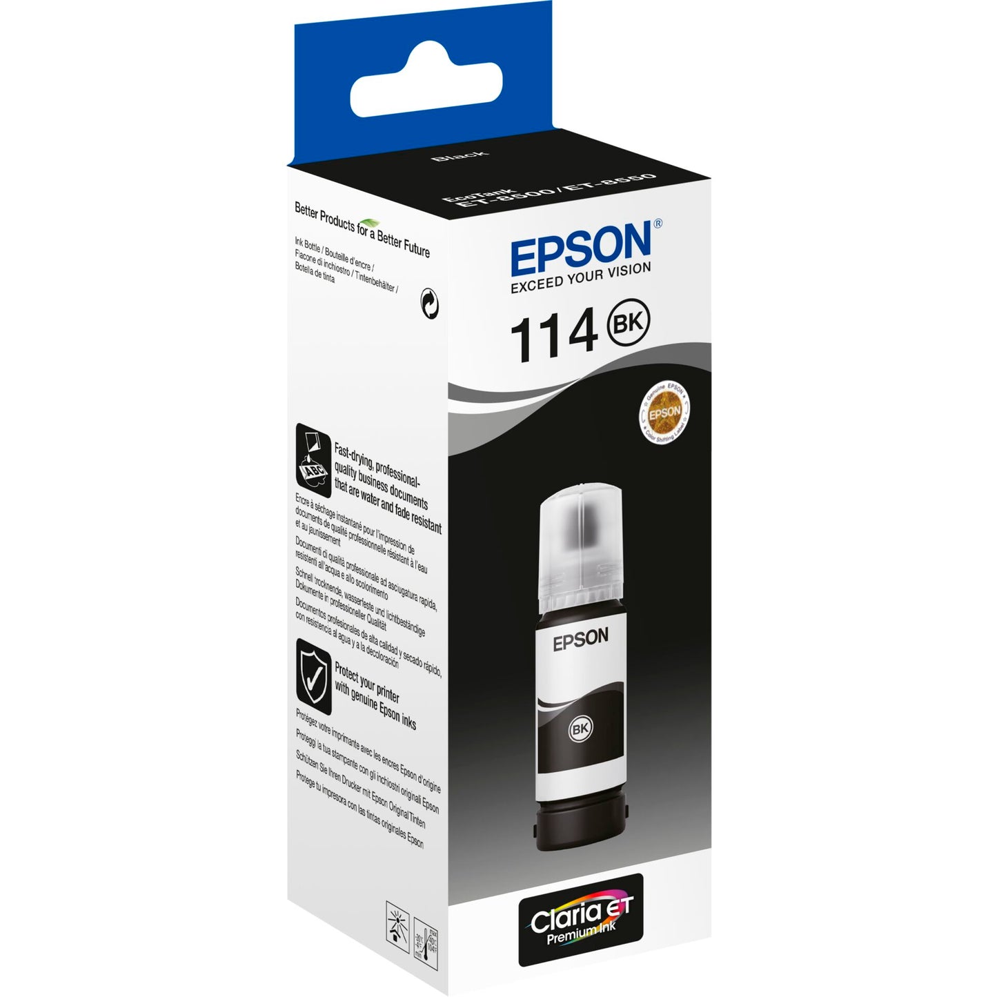 Epson EcoTank Pigment black T 114 70 ml T 07A1