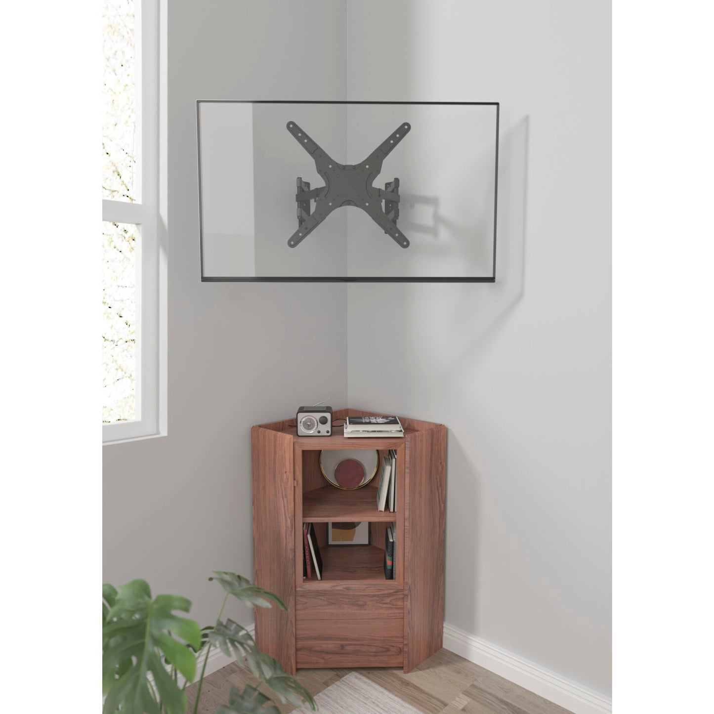 Reflecta FLEXO 55-4040TC Universal Corner Wall Mount