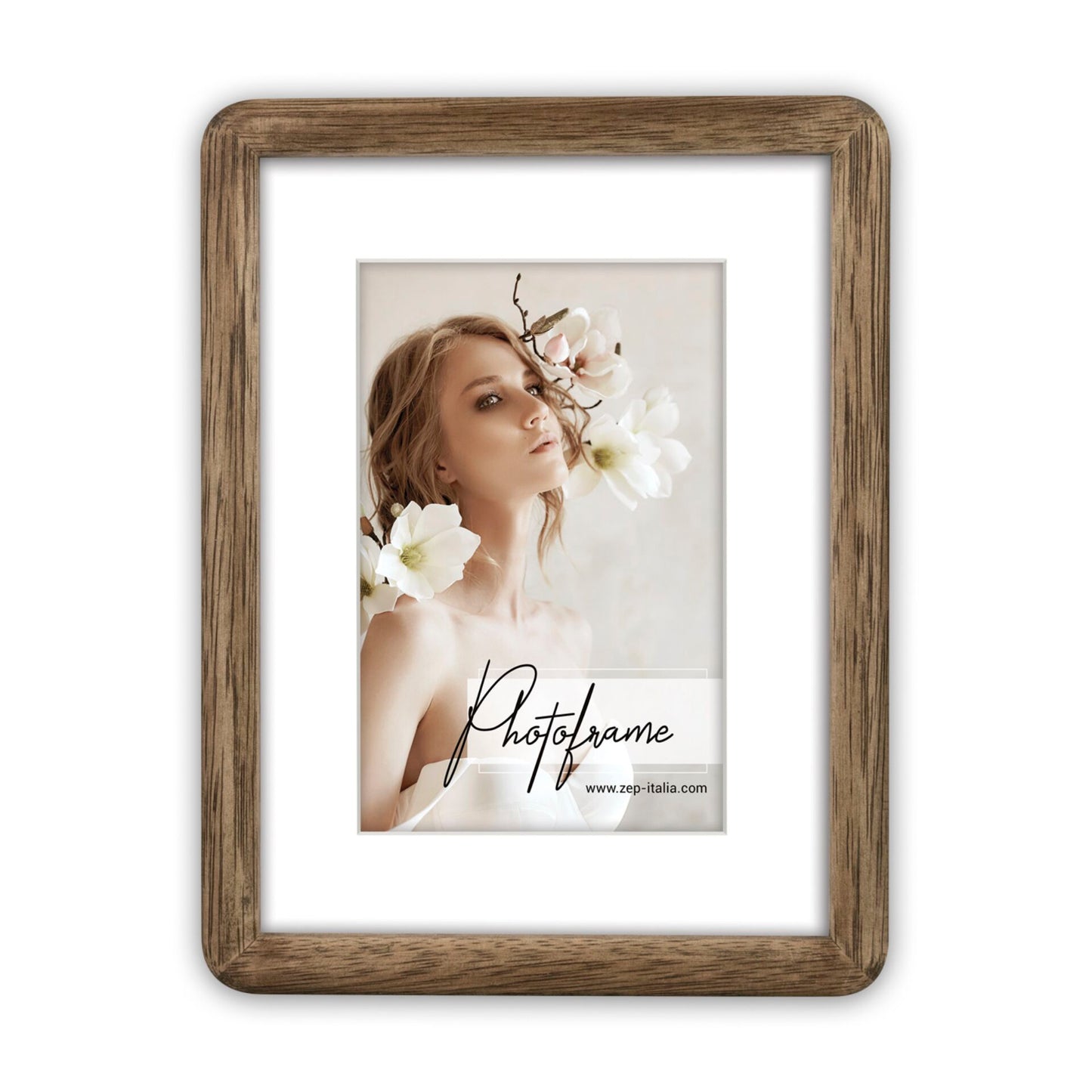 ZEP Gressan 13x18 / 18x24 Wood Frame w. Passepartout BC18P