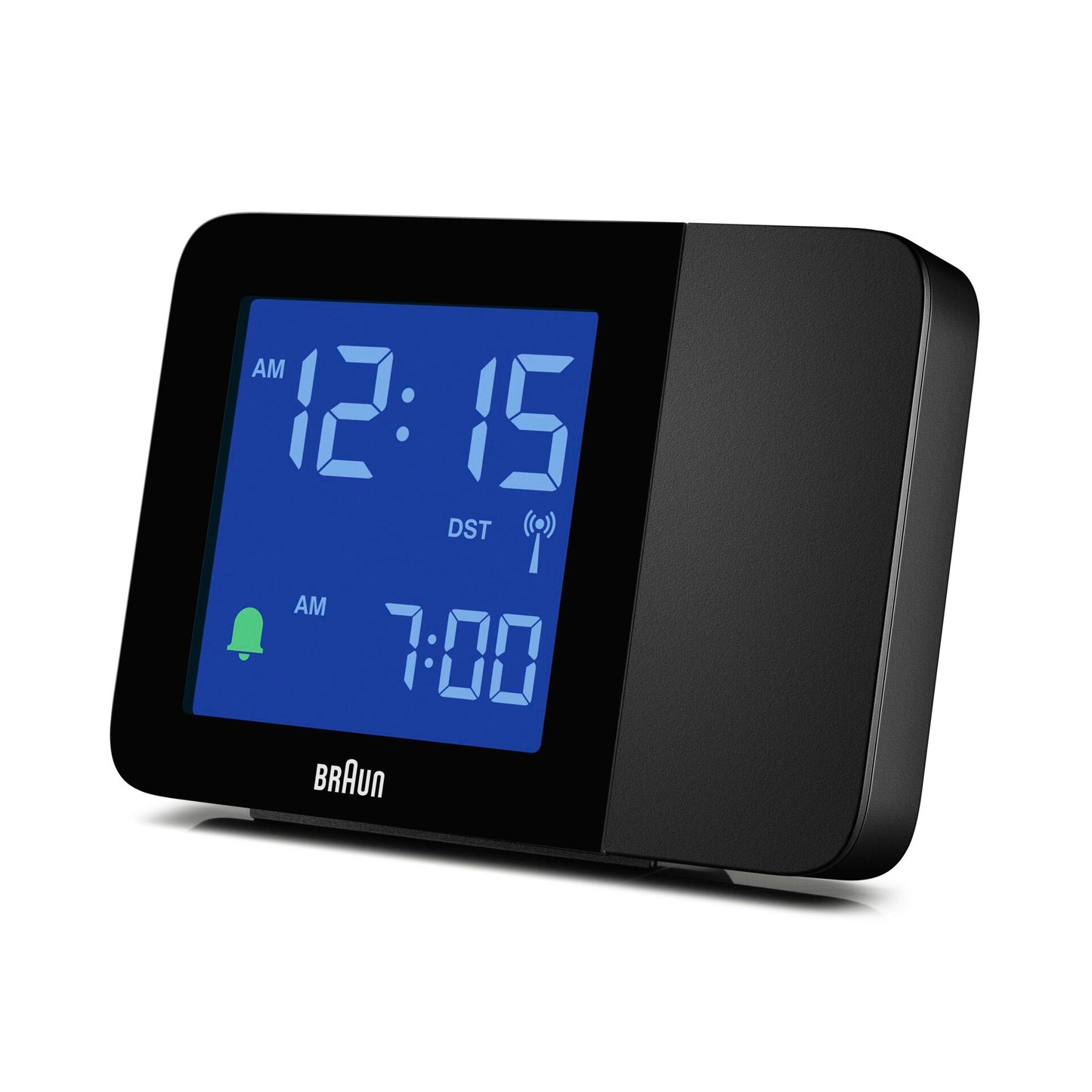 Braun BC 015 B-DCF black Radio Controlled Alarm Clock