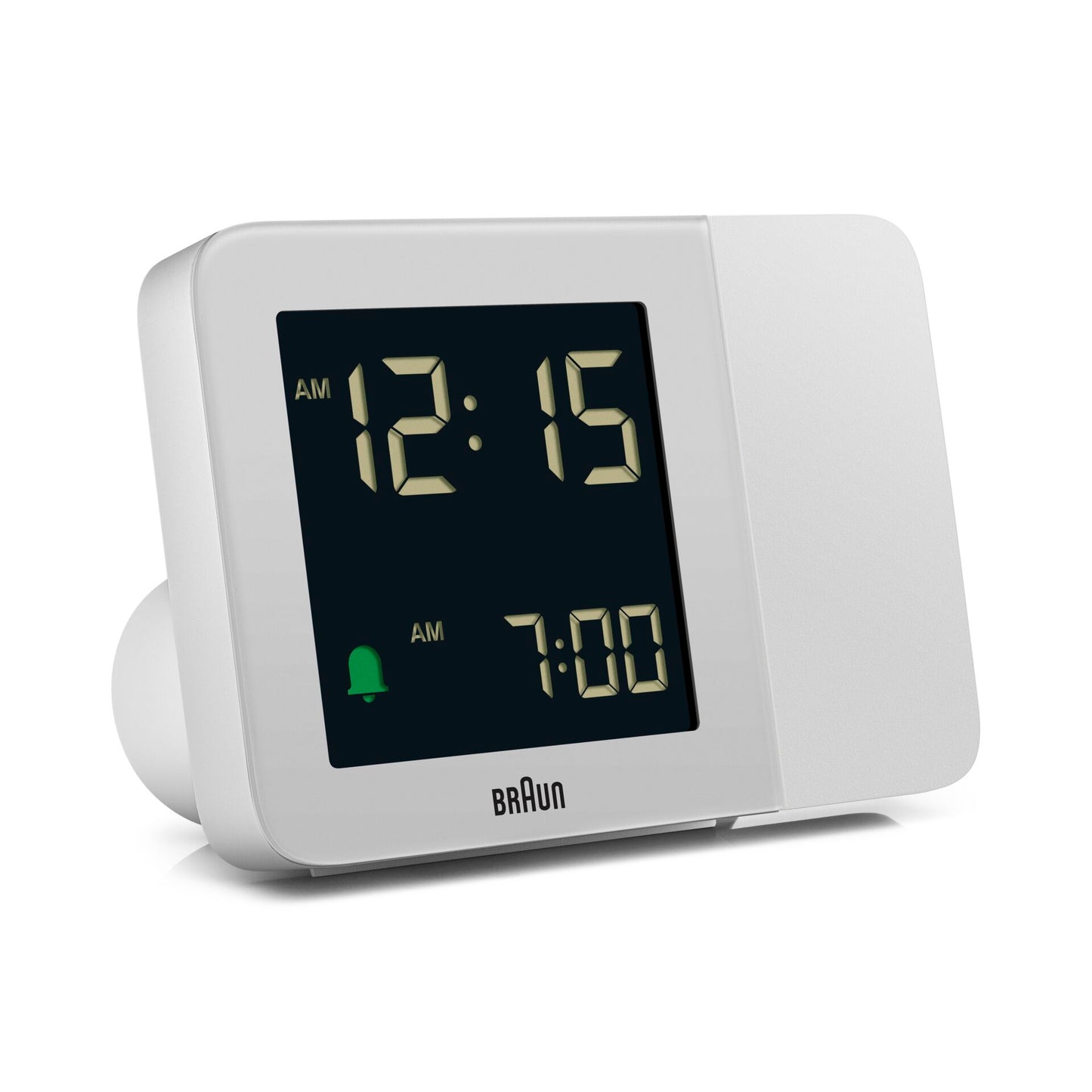 Braun BC 015 W-DCF white Radio Controlled Alarm Clock