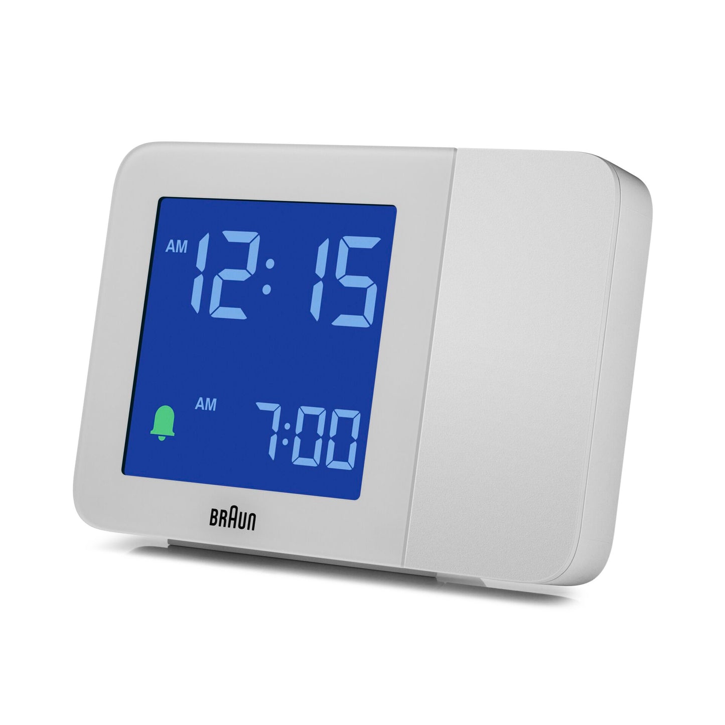 Braun BC 015 W-DCF white Radio Controlled Alarm Clock