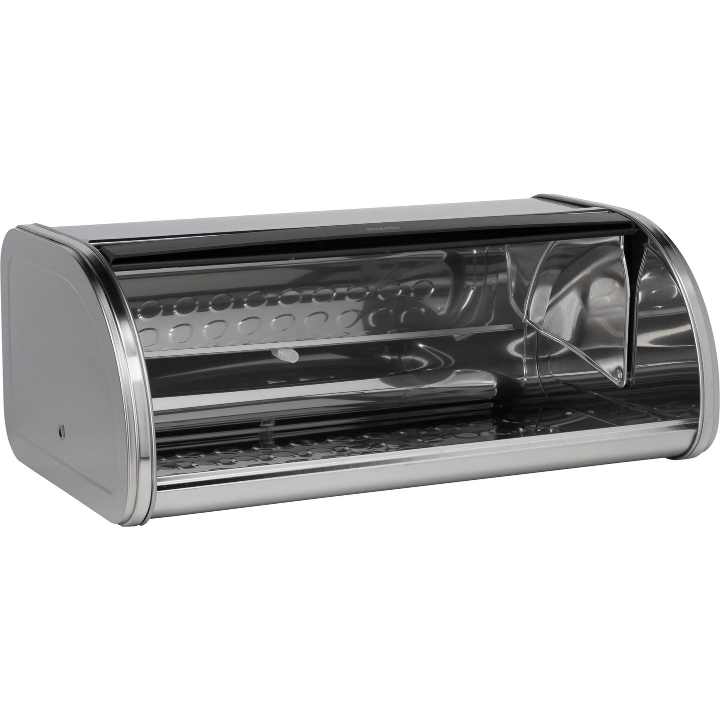 Brabantia Roll Top Bread Bin matt steel