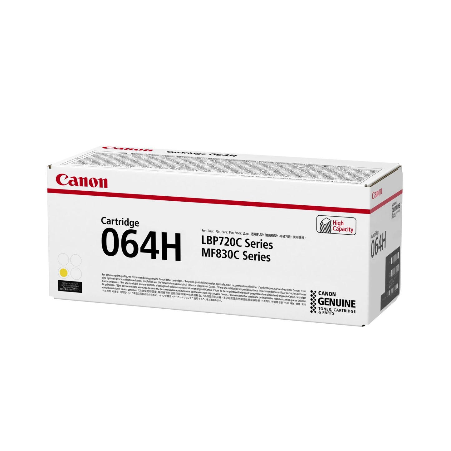 Canon Toner Cartridge 064 H Y yellow