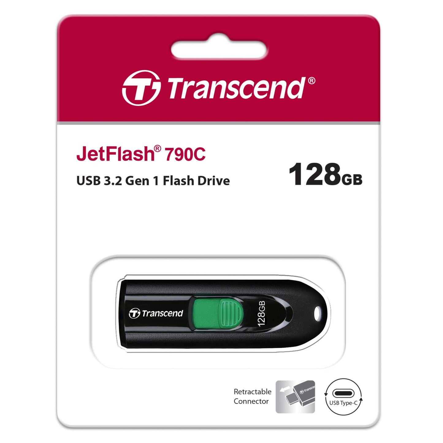 Transcend JetFlash 790C 128GB USB 3.2 Type-C