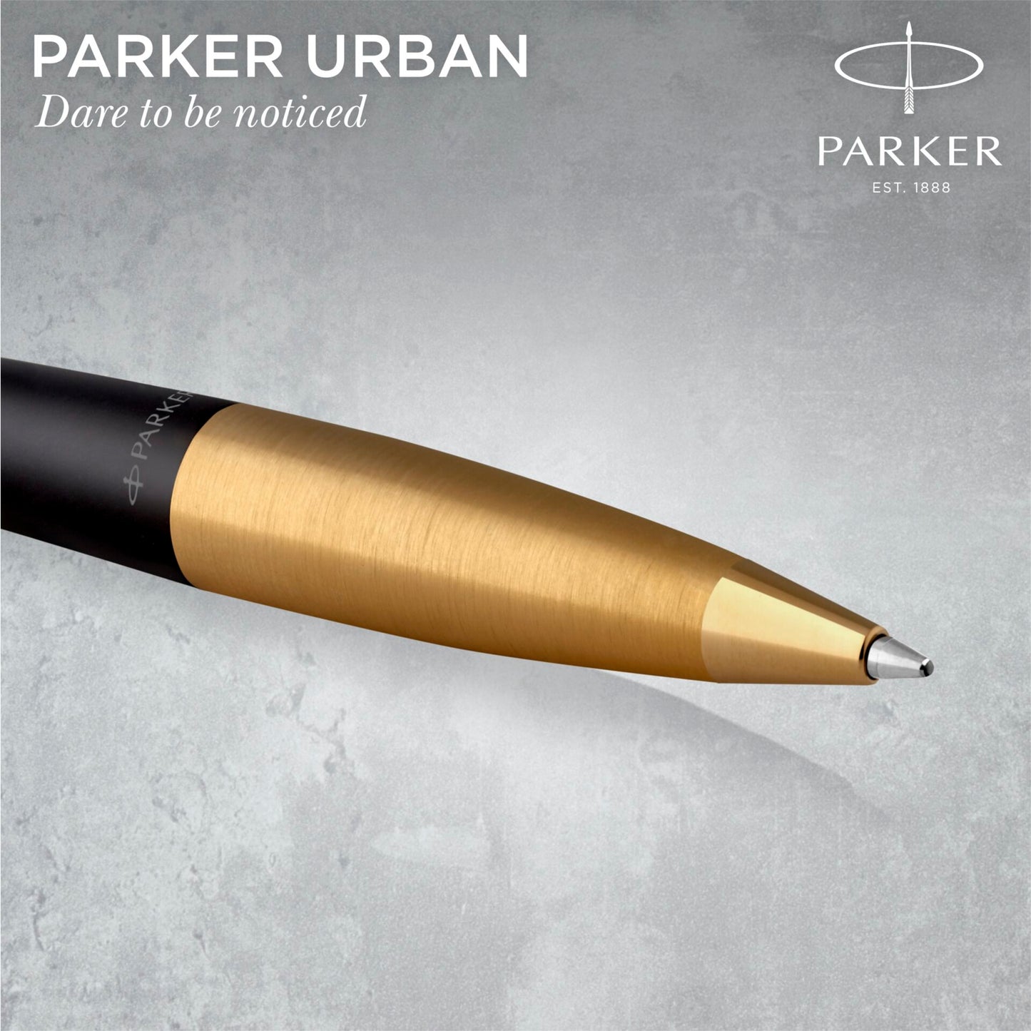 Parker Urban Twist Muted Black G.C. Ballpoint Pen M