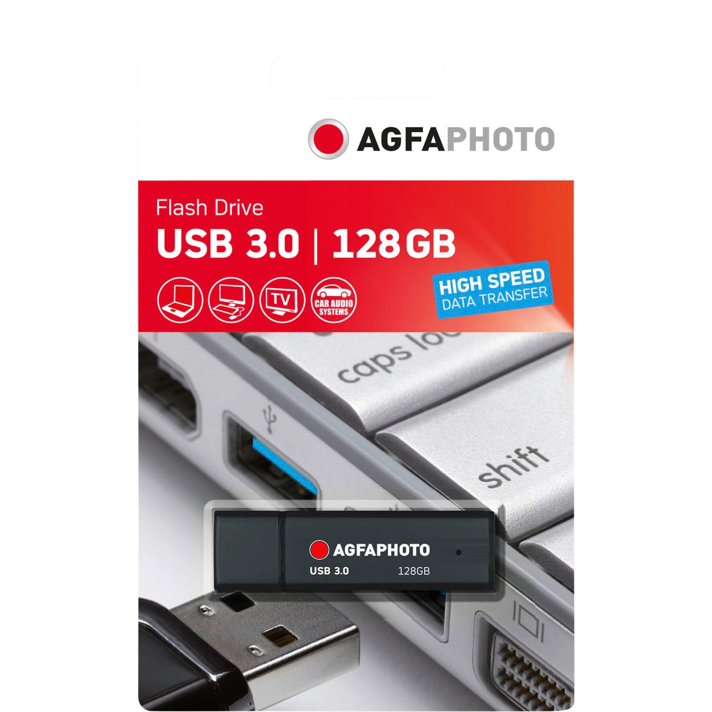AgfaPhoto USB 3.2 Gen 1 128GB black