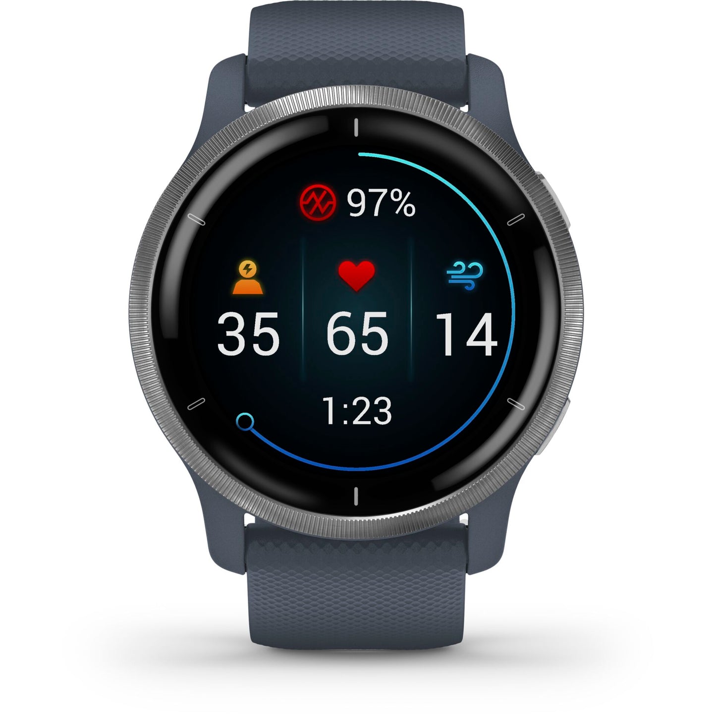 Garmin Venu 2 gran.blue/silver
