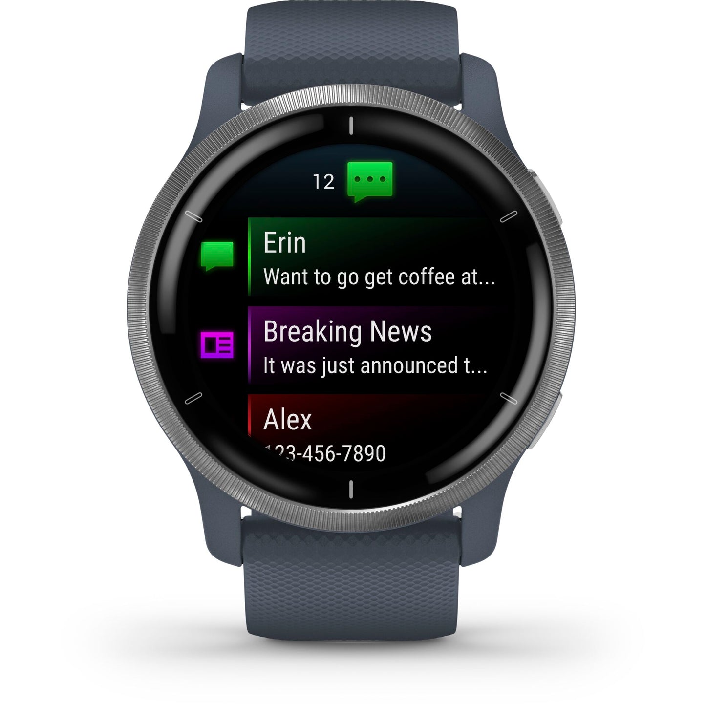 Garmin Venu 2 gran.blue/silver
